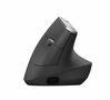 Logitech-MX-Vertical-|-Ergonomische-Draadloze-Muis-|-Rechtshandig-|-RF-+-Bluetooth-|-4000-DPI-|-Zwart-Zilver